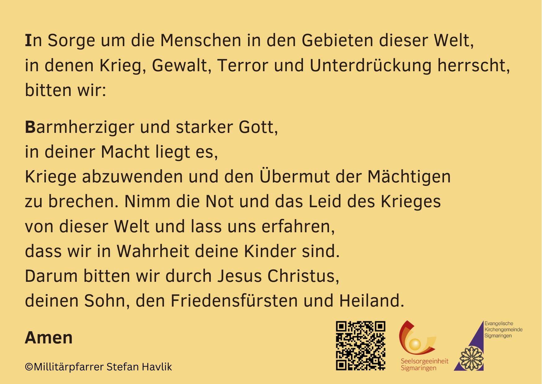 Quelle: Pater Stefan Havlik